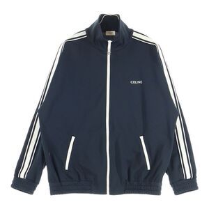 CELINE 21AW Athletic Jersey A Scuff Track Jacket Black 2y490121o